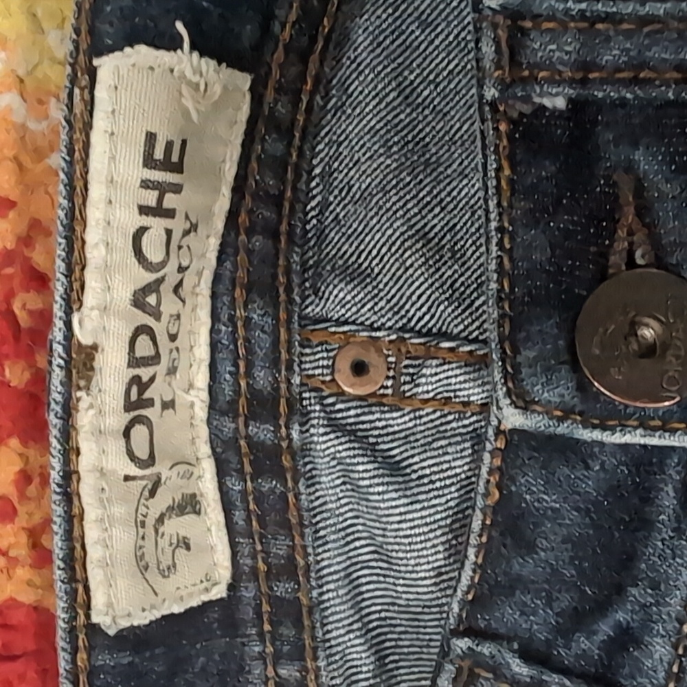 Vintage Jordache  Morgan Straight Leg Blue Jeans Timeless Design. - Picture 4 of 10